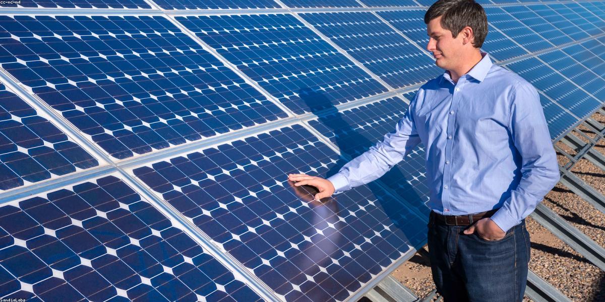 Solaranlage auf Privathaus